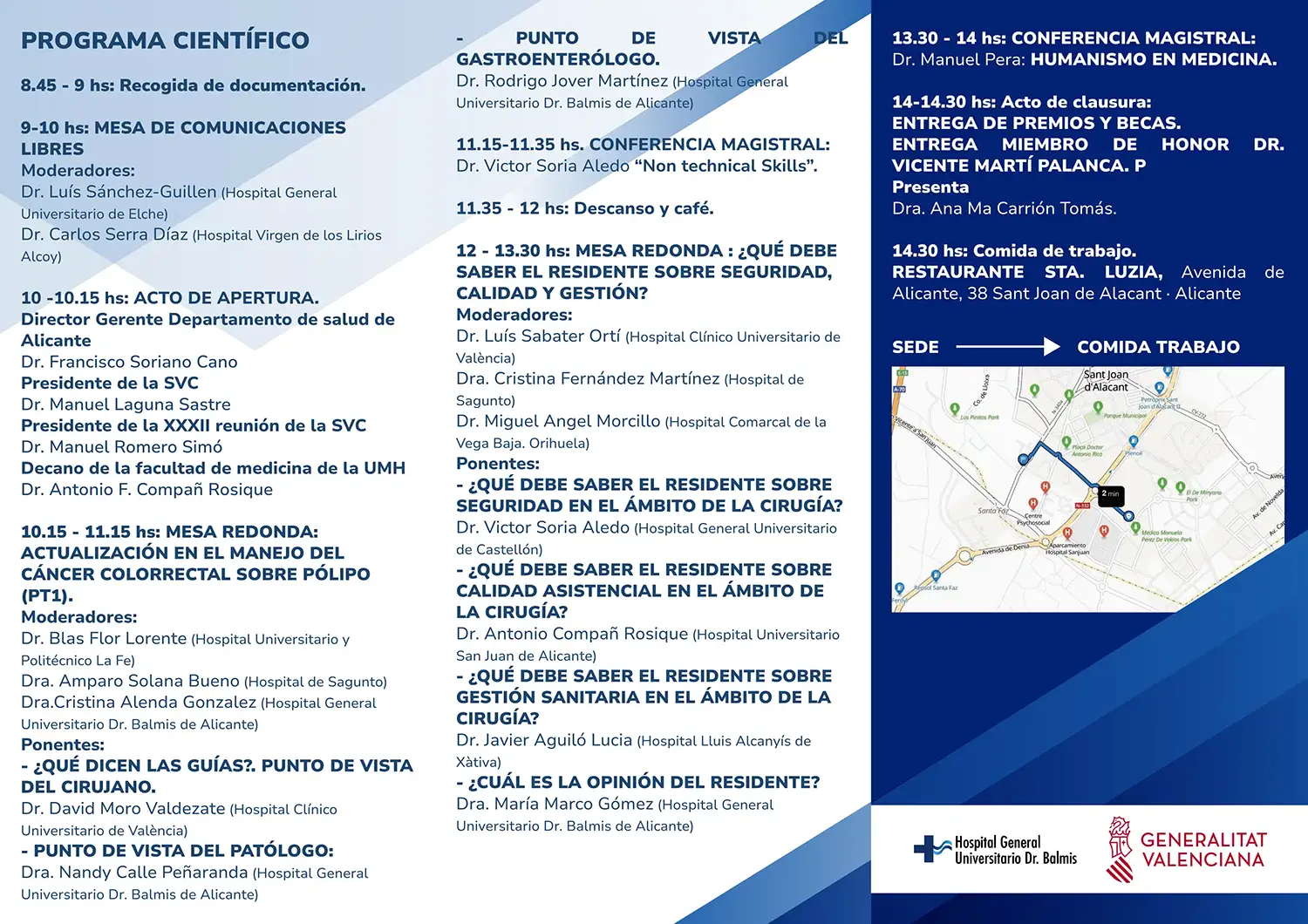 XXXII Reunión Extraordinaria de SVC en Alicante 6 Junio 2025